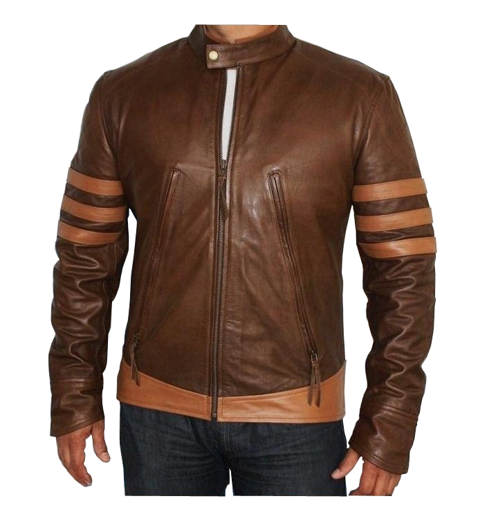 X-Men Wolverine leather Jacket - Hugh Jackman leather jacket