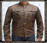 Rock Star Leather Shirt
