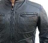 kirk-star trek Leather Jacket