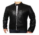 Logan Black Leather Jacket